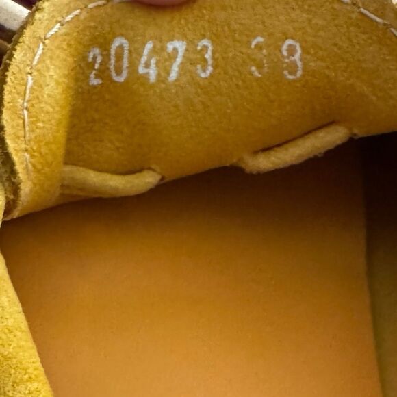 Antica Cuoieria BOW DRIVER LOAFER in yellow 38 - Picture 8 of 8